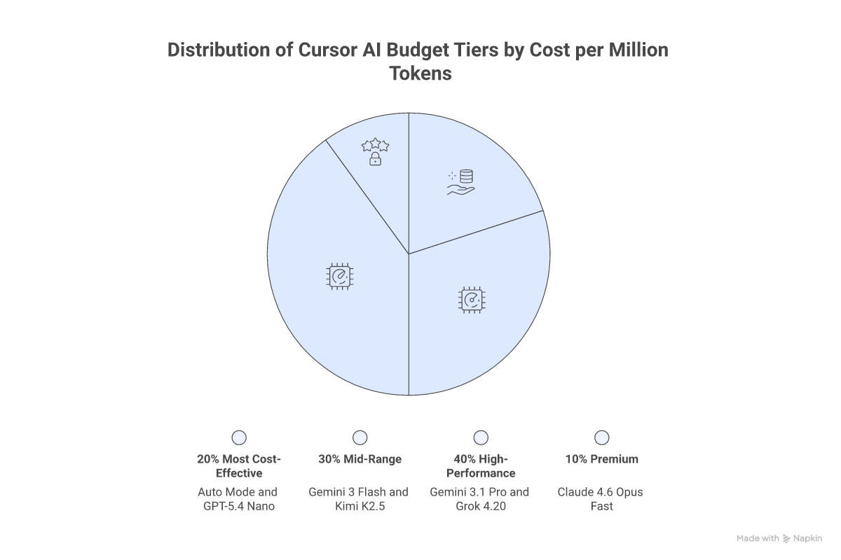 Cursor AI Budget Tiers
